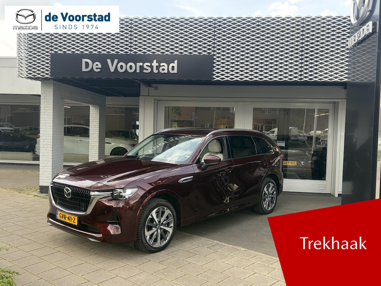 Mazda CX-80 - 2.5 e-SkyActiv PHEV Takumi Plus | Ned, auto | dealer onderhouden | Trekhaak | BTW | meest - AutoWereld.nl