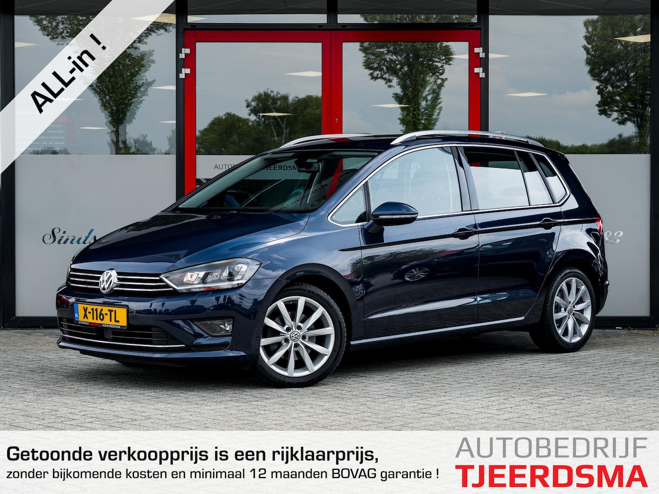Volkswagen Golf Sportsvan - 1.4 TSI Highline | Trekhaak | Camera | Navigatie | Stoelverwarming | Dode Hoek Detectie | - AutoWereld.nl