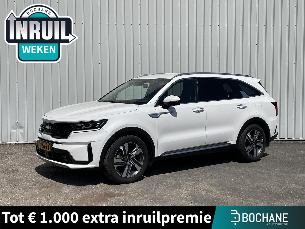 Kia Sorento - 1.6 T-GDI Plug-in Hybrid 4WD DynamicPlusLine 7p. | 7 persoons | Trekhaak afneembaar 1.500 - AutoWereld.nl