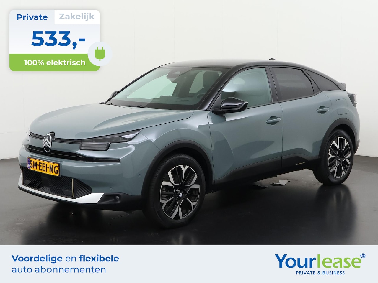 Citroën Ë-C4 - Max 54 kWh | All-in 533,- Private Lease | Direct uit voorraad - AutoWereld.nl