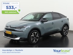 Citroën Ë-C4 - Max 54 kWh | All-in 533, - Private Lease | Direct uit voorraad