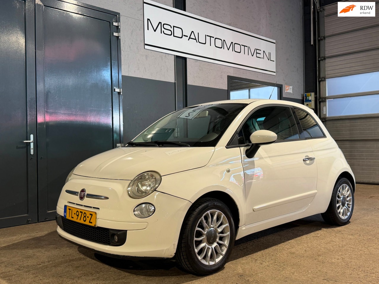 Fiat 500 - 1.2 Naked Sportvelgen Sportstoelen - AutoWereld.nl