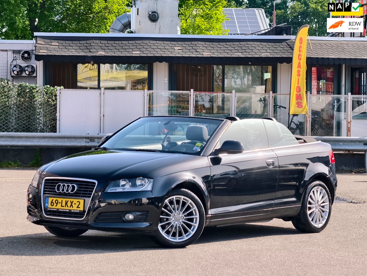 Audi A3 Cabriolet - 1.2 TFSI Attraction Pro Line / NAP / NWE DIST KETTING , TURBO / OHB / SP VLG / - AutoWereld.nl