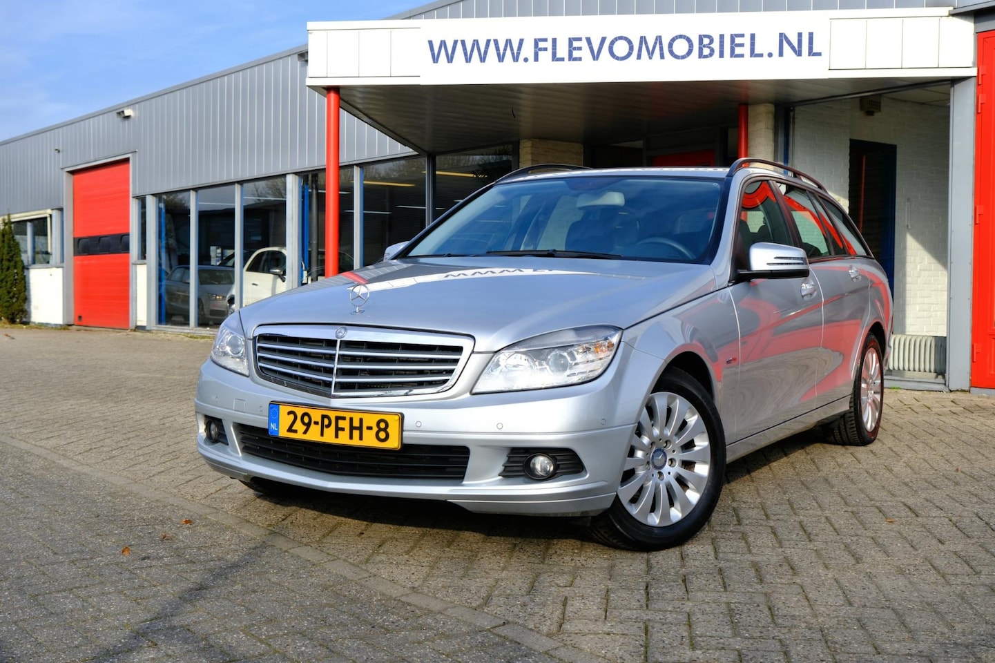 Mercedes-Benz C-klasse Estate - 180 CGI Aut. BlueEFFICIENCY *39.632km!* Clima|Cruise|LMV - AutoWereld.nl