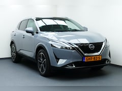 Nissan Qashqai - 1.3 MHEV Xtronic Tekna Plus. Panodak, Leer, Stoel&StuurVerw, 19"LMV, Haak 1800kg