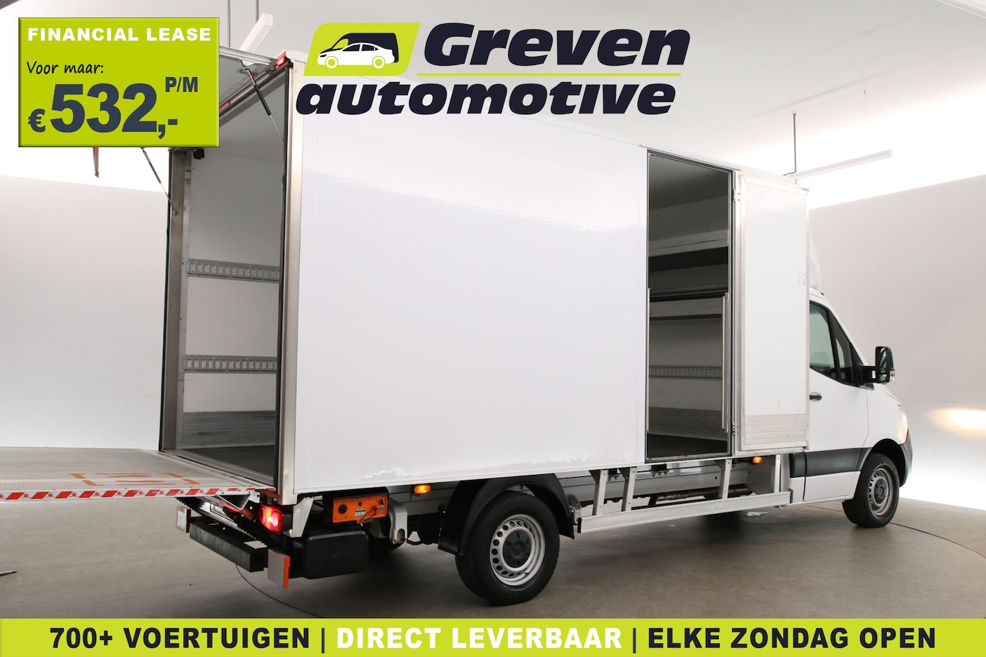 Mercedes-Benz Sprinter - 1.9 CDI L3H1 150PK | Bakwagen | Laadklep | Zijdeur | Aut. | Airco | Camera | Carplay - AutoWereld.nl