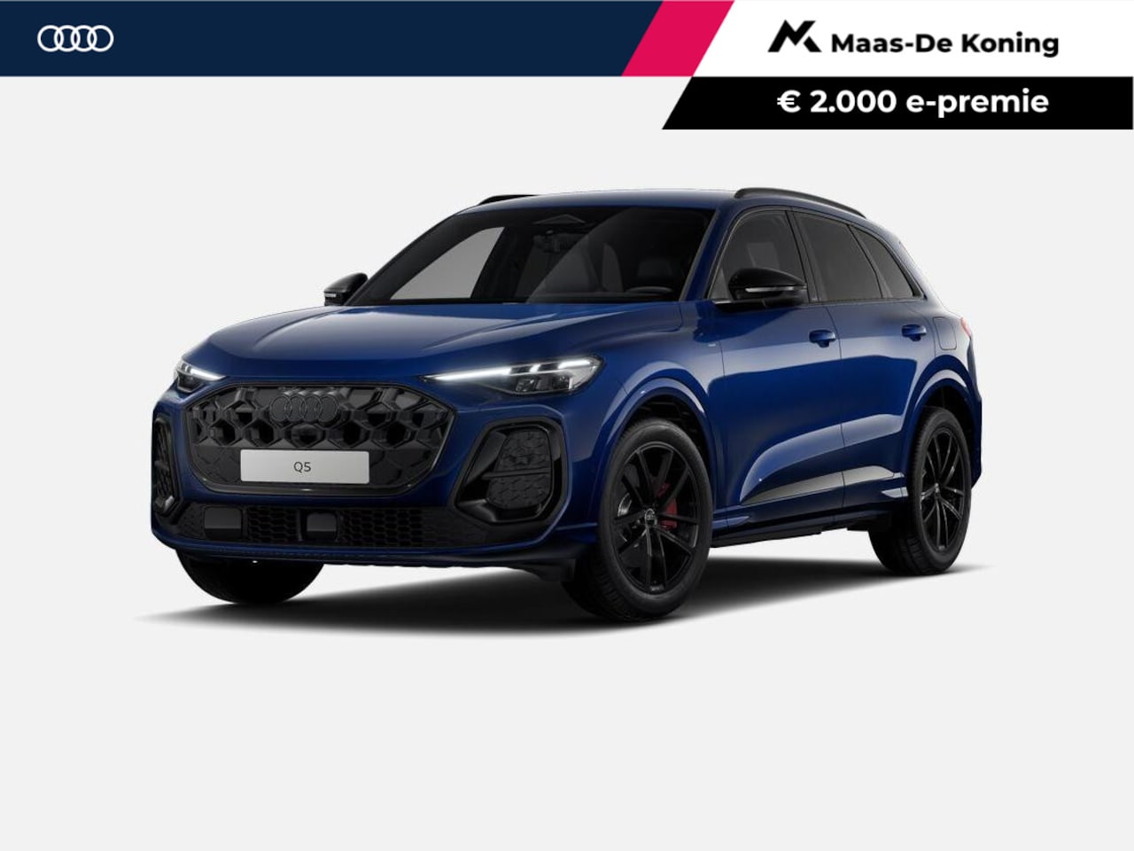Audi Q5 - 2.0 TFSI e-hybrid quattro S edition Competition 367 PK · Trekhaak elek. wegklapbaar · Wint - AutoWereld.nl