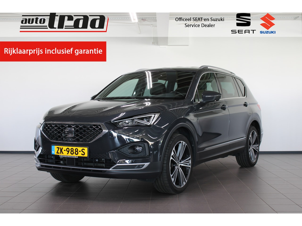 SEAT Tarraco - 2.0 TSI 4DRIVE Xcellence 7p. Automaat / 7 Persoons / 360° Camera / Elektr. klep / Stoelver - AutoWereld.nl