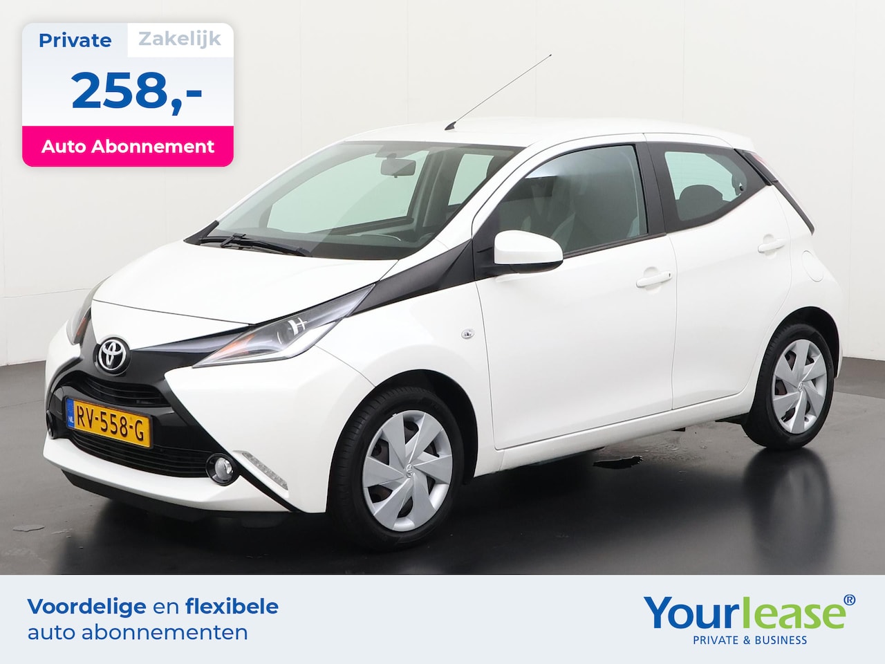 Toyota Aygo - 1.0 VVT-i x-play | All-in 258,- Private Lease | Direct uit voorraad - AutoWereld.nl