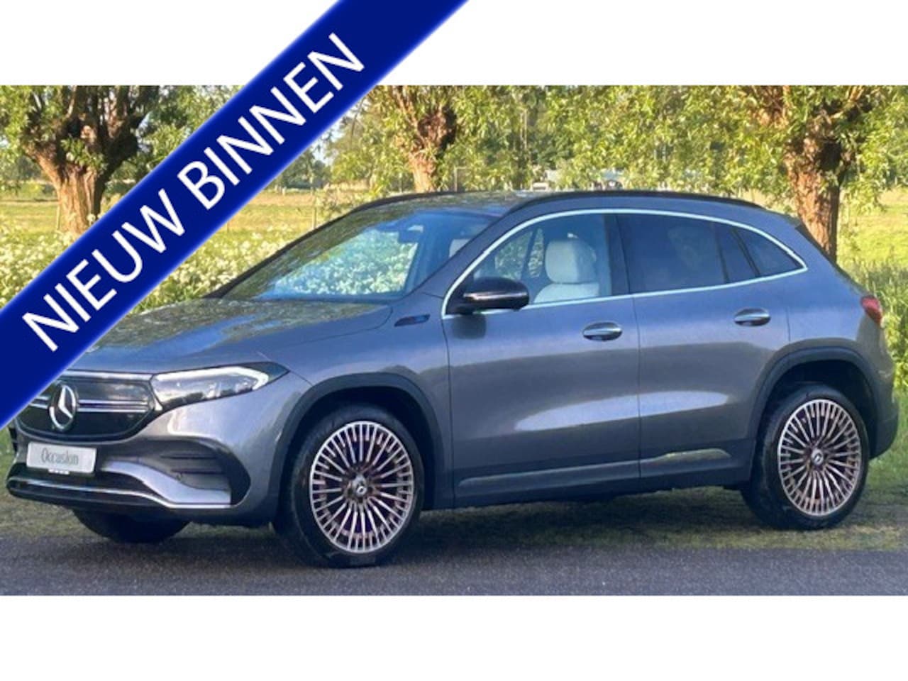 Mercedes-Benz EQA - 250 AMG LINE 67 kWh EDITION 1, 30.000KM!! 1E EIGENAAR!! NAVIGATIE, DAB RADIO, LEER, STOELV - AutoWereld.nl