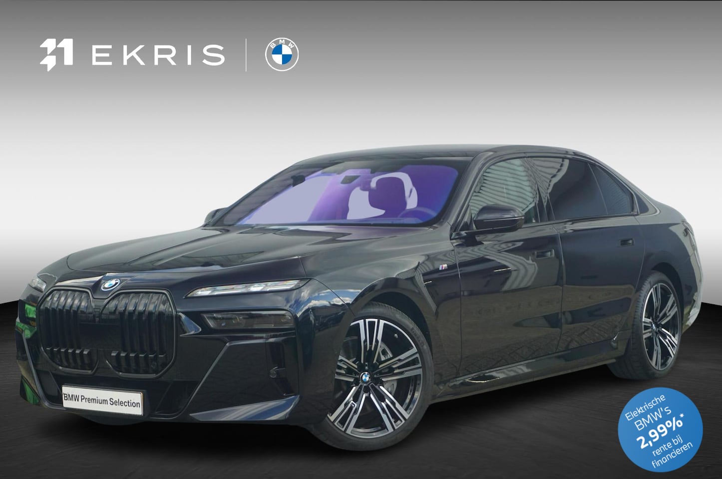 BMW i7 - xDrive60 M Sport Individual Interieur / Skylounge / Active Steering / Connoisseur Pack - AutoWereld.nl