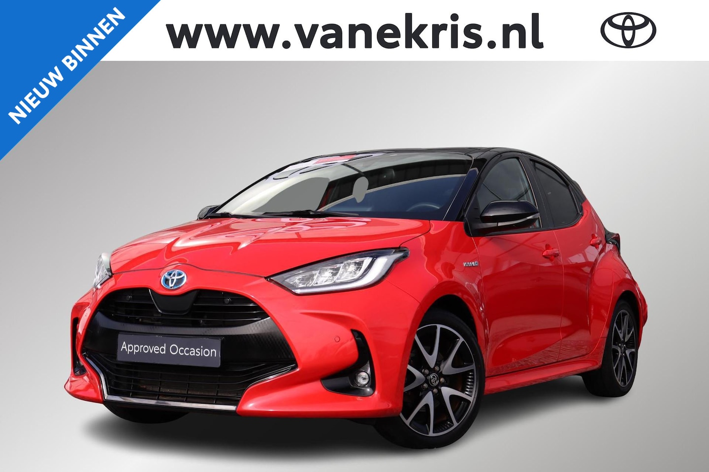 Toyota Yaris - 1.5 Hybrid Launch Edition 1.5 Hybrid Launch Edition, Head Up Display, Stoelverwarming, stuurverwarming, Apple Carpla - AutoWereld.nl