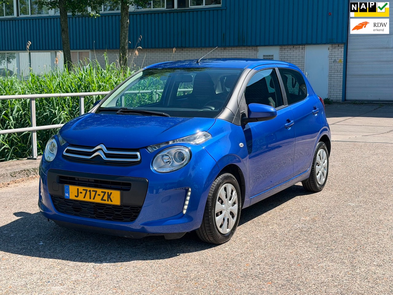 Citroën C1 - 1.0 VTi Feel Airco! 5 Drs Carplay Camera Cruise Dealer onderhouden - AutoWereld.nl