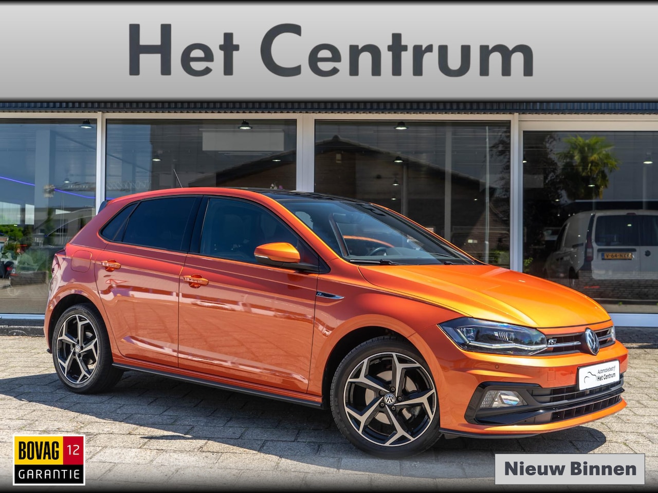 Volkswagen Polo - 1.0 TSI Highline R-line R-line-Panorama-Keyless-Camera-Dig Cockpit-17"-Carplay-ACC-Stoelve - AutoWereld.nl