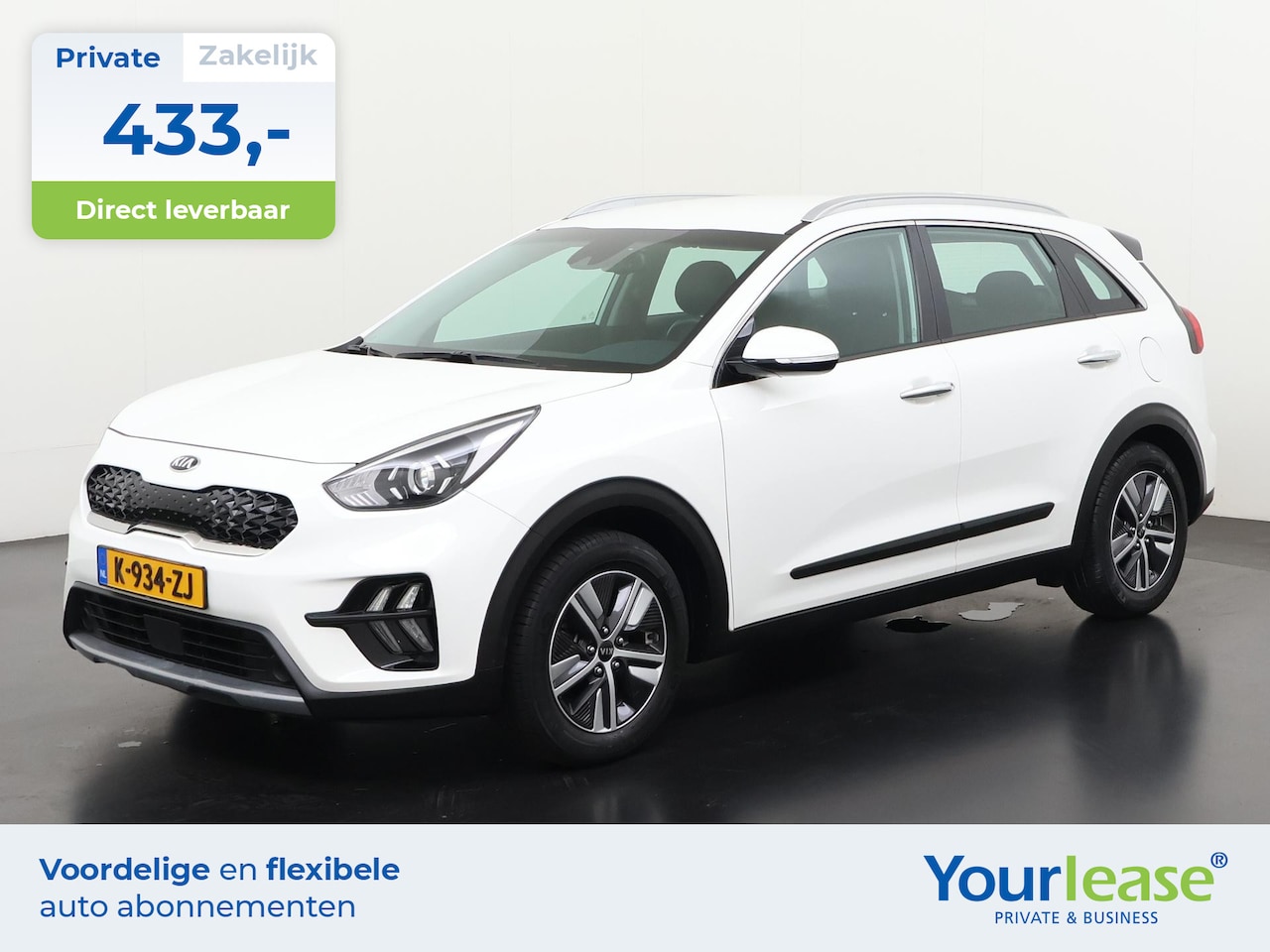 Kia Niro - 1.6 GDi Hybrid DynamicLine | All-in 433,- Private Lease | Direct uit voorraad - AutoWereld.nl