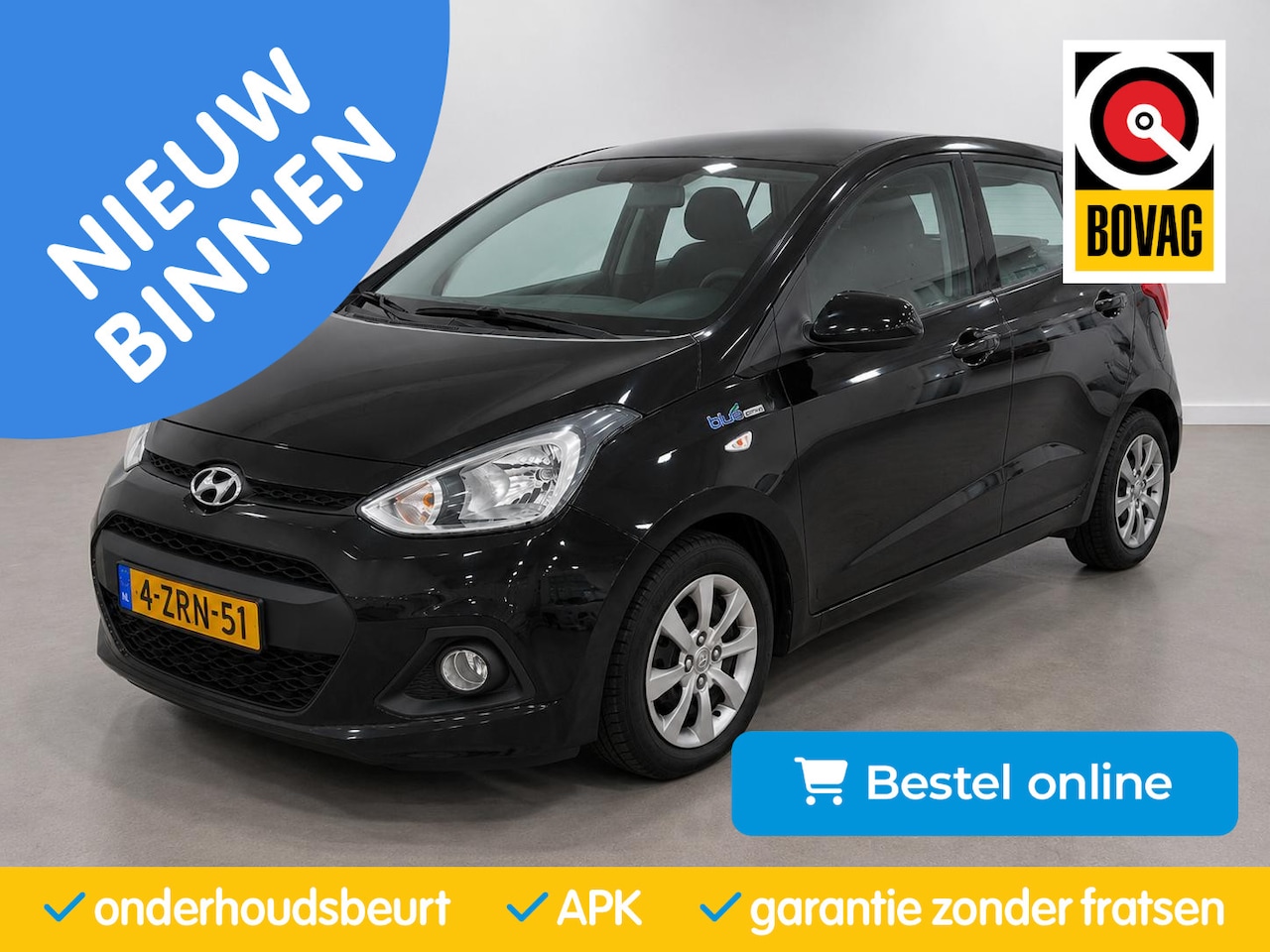 Hyundai i10 - 1.0i Cruise control|Climate control|Rijklaarprijs - AutoWereld.nl