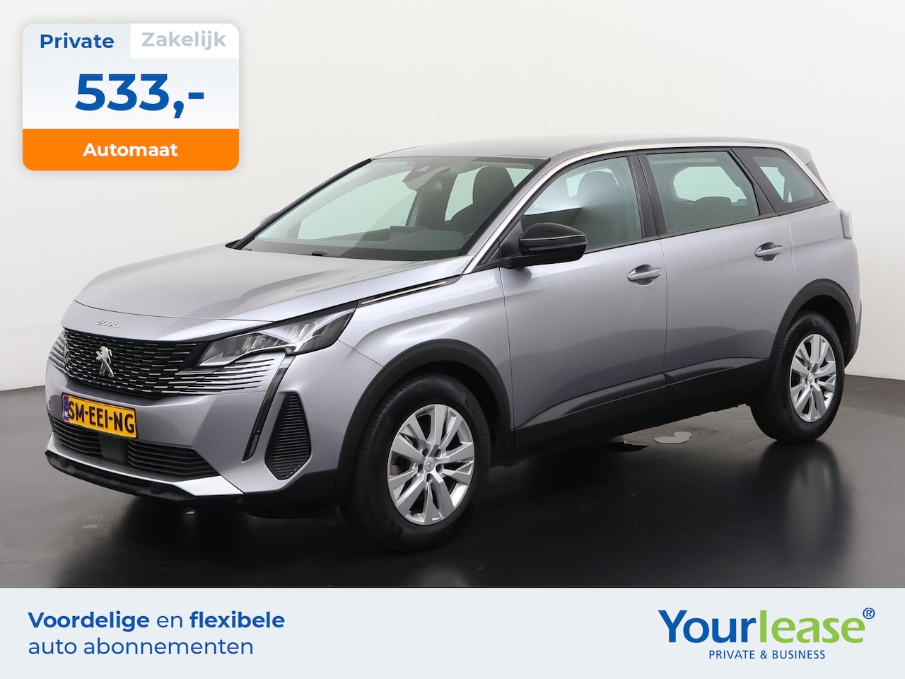 Peugeot 5008 - 1.2 PureTech Active Pack Automaat 7-Persoons | All-in 533,- Private Lease | Direct uit voo - AutoWereld.nl