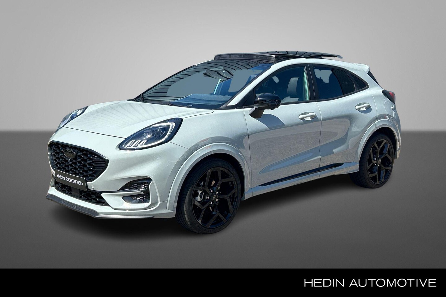 Ford Puma - 1.0 EcoBoost Hybrid ST-Line X 125PK Automaat | Black Pack | 19' ST-Velgen Zwart | Panorama - AutoWereld.nl