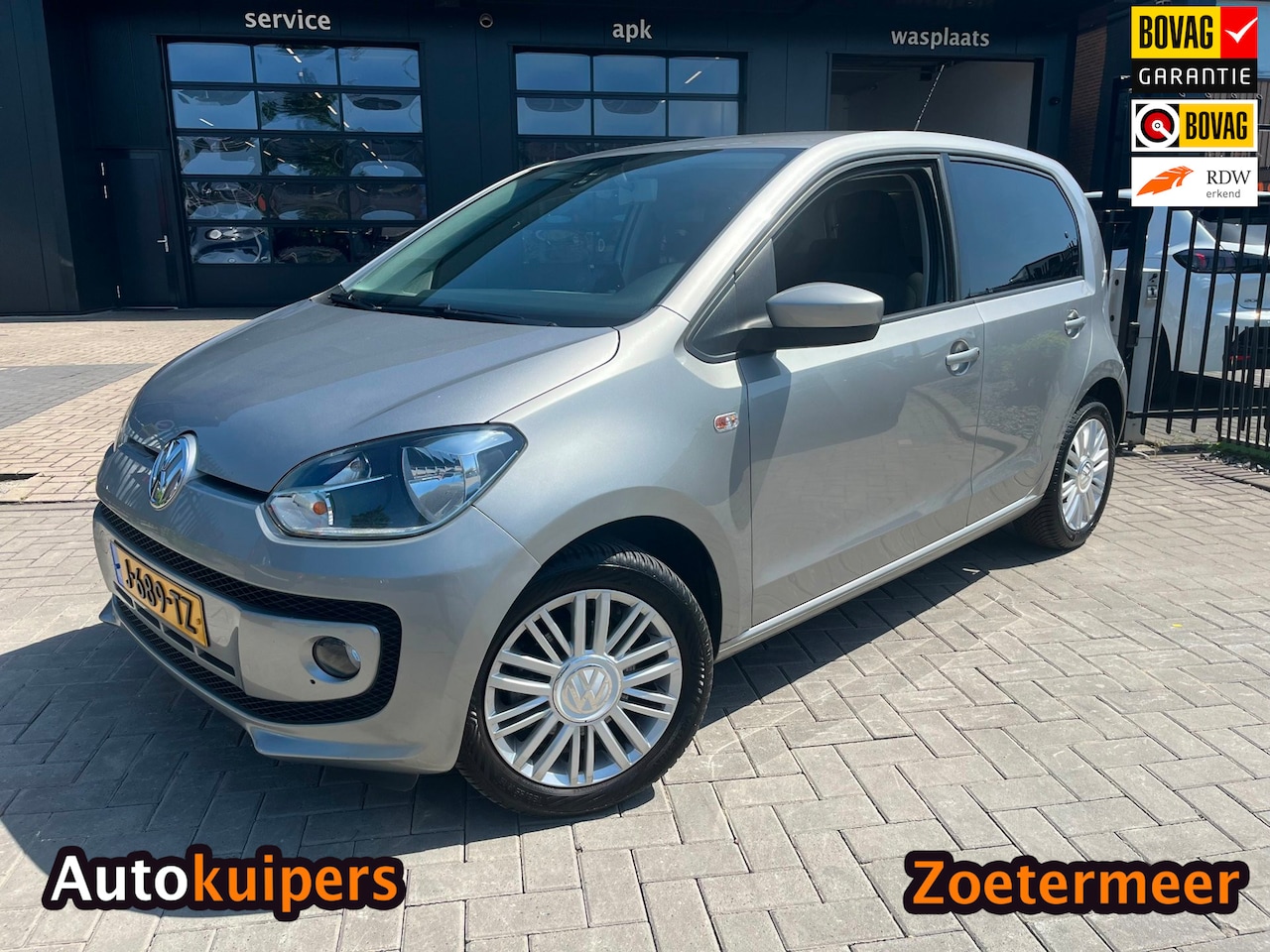 Volkswagen Up! - 1.0 high up! airco , lm velgen, 5 deurs, navi - AutoWereld.nl