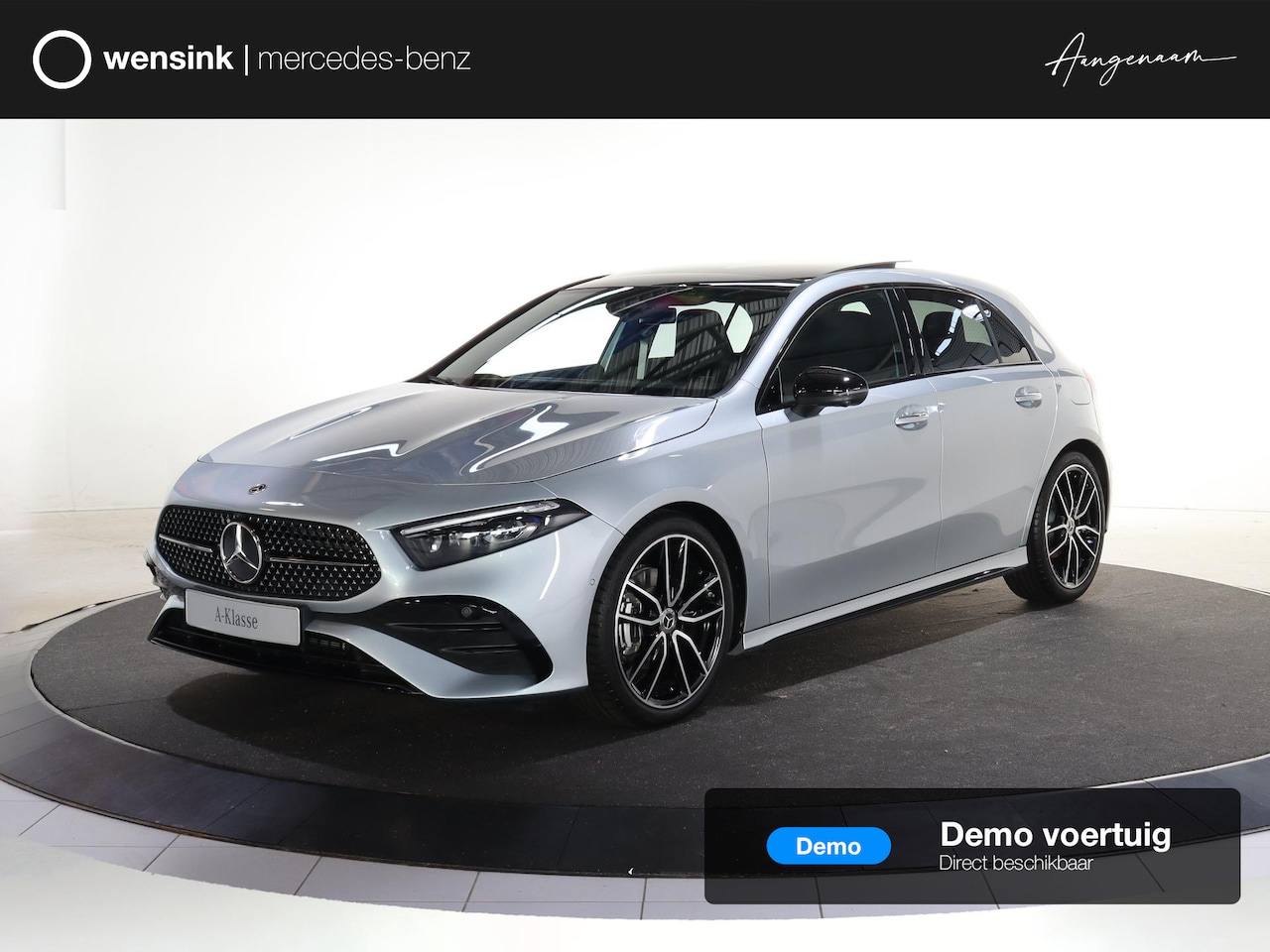 Mercedes-Benz A-klasse - 180 Business Solution AMG | Trekhaak | Panoramaschuifdak | AMG Line Plus pakket | 19”AMG- - AutoWereld.nl