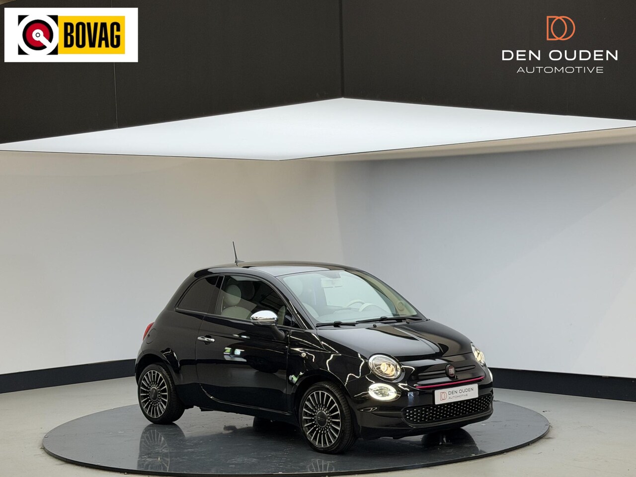 Fiat 500 - 0.9 TwinAir Turbo Lounge | Carplay | Panodak | LM velgen | NL auto - AutoWereld.nl