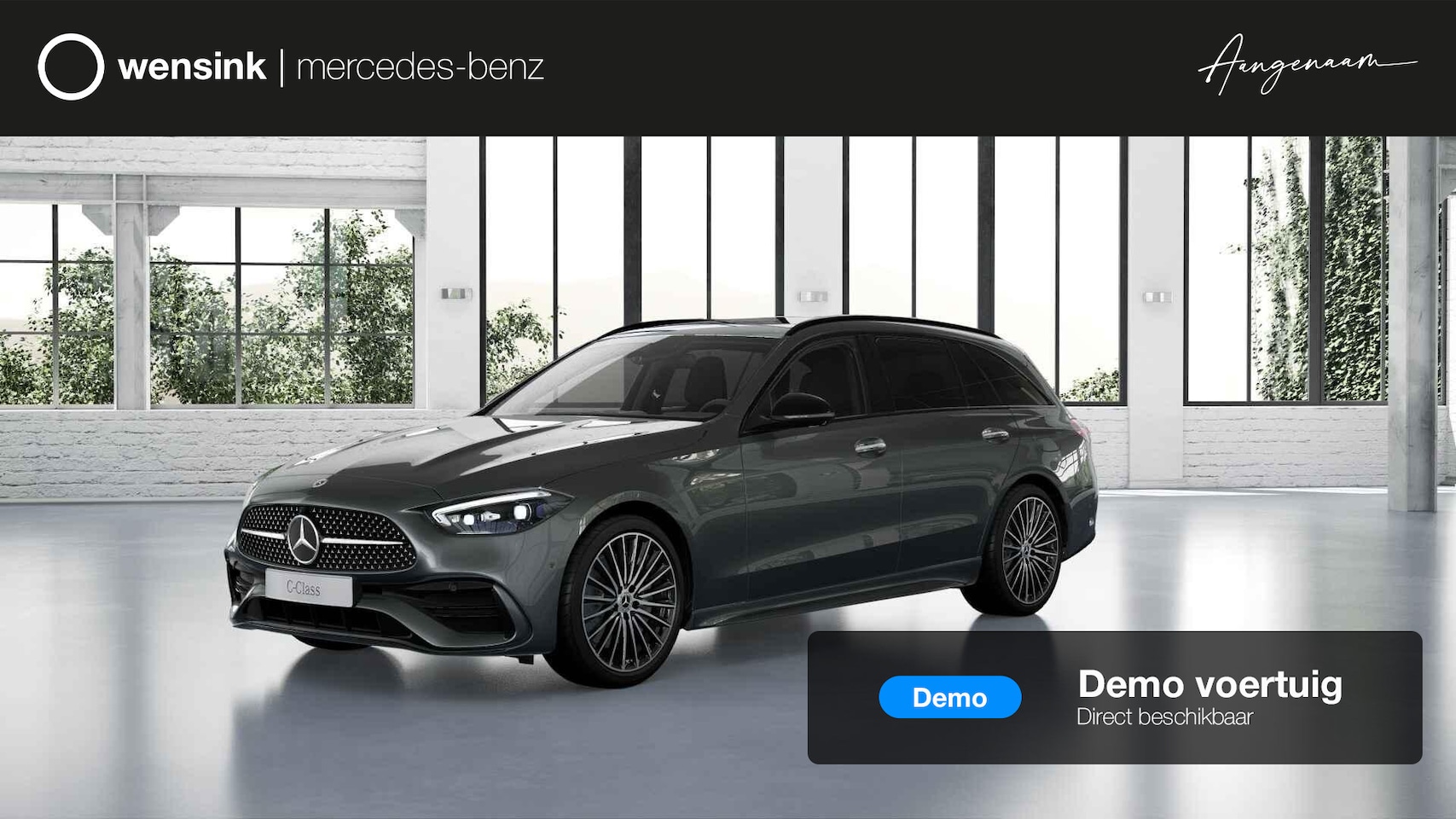 Mercedes-Benz C-klasse Estate - 300e Business Solution AMG | AMG line PLUS | Head-Up | Rijassistentiepakket Plus | Trekhaa - AutoWereld.nl