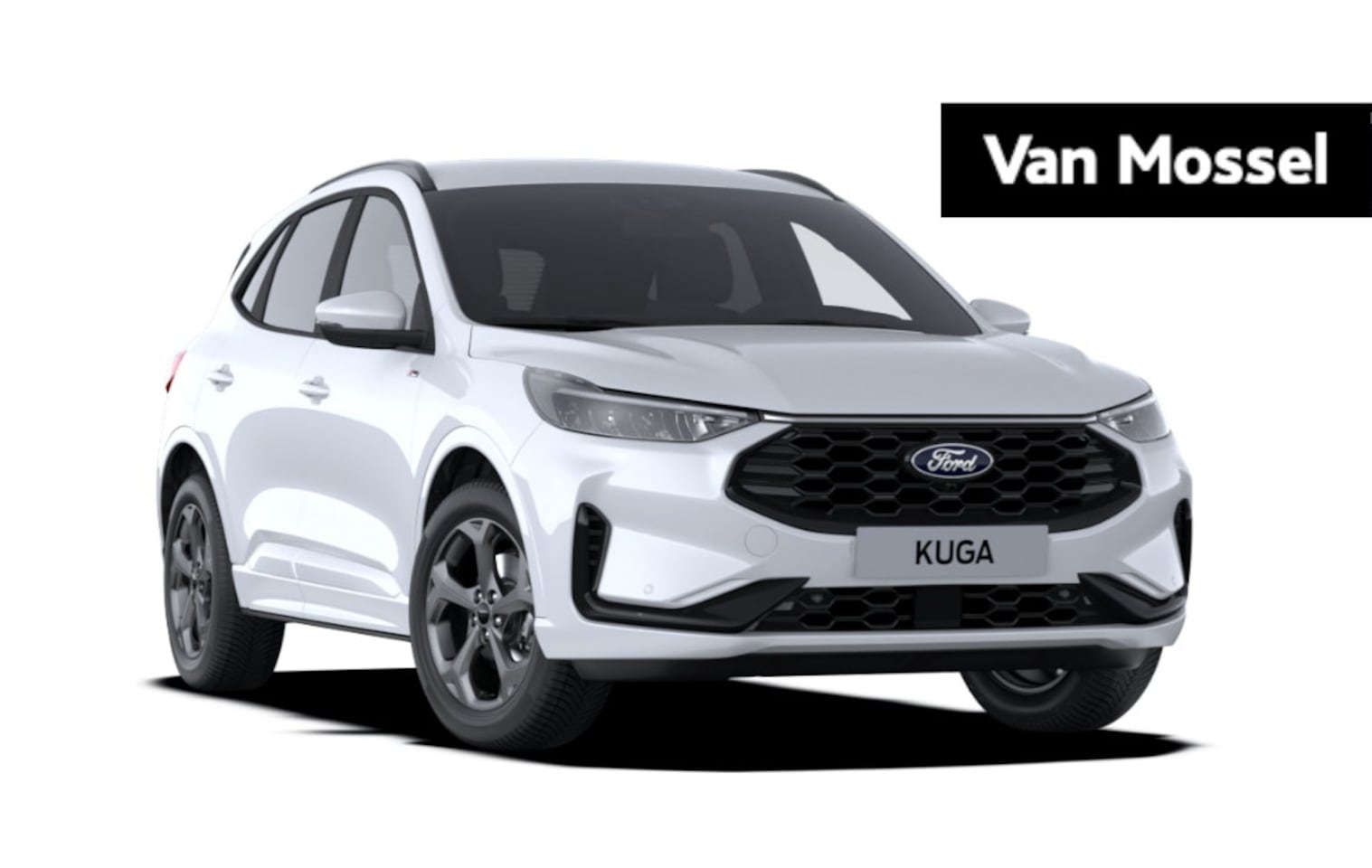 Ford Kuga - 2.5 PHEV ST-Line | 2100KG TREKGEWICHT | €4000,- FORD VOORDEEL | 243 PK! | FROZEN WHITE | - AutoWereld.nl
