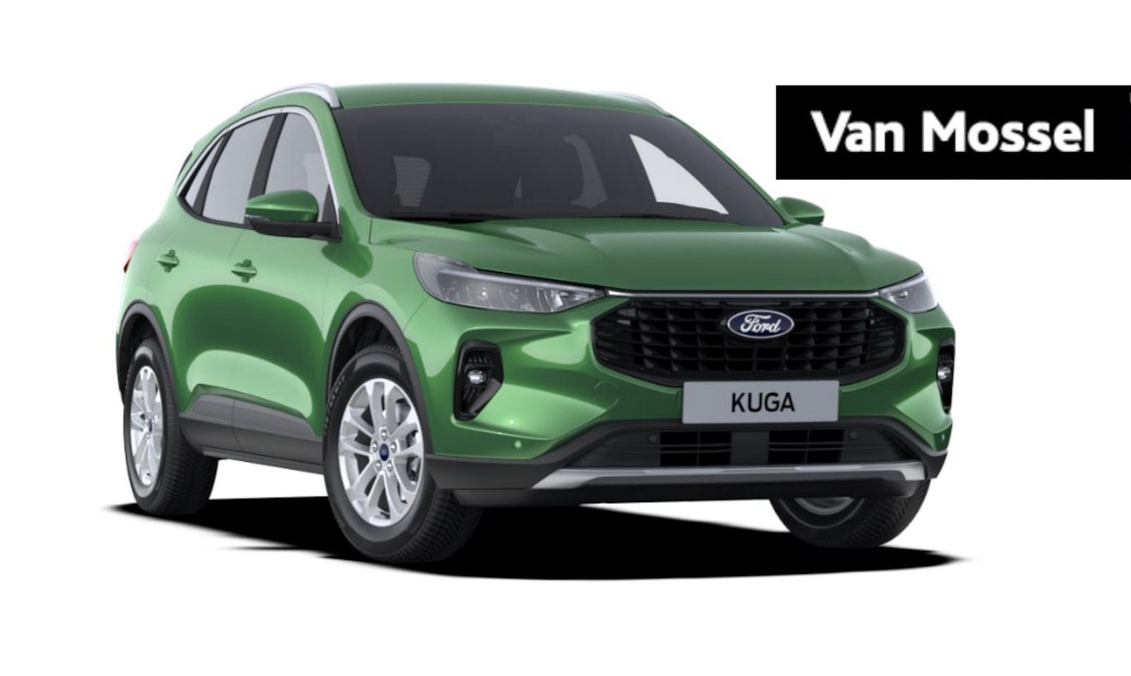 Ford Kuga - 2.5 PHEV Titanium | 2100KG TREKGEWICHT | €4000,- FORD VOORDEEL | 243 PK! | BURSTING GREEN - AutoWereld.nl