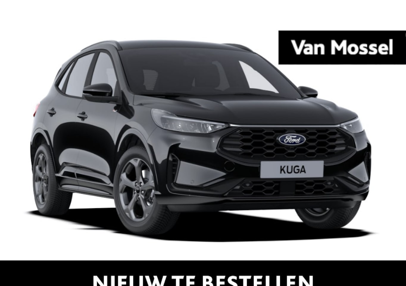 Ford Kuga - 2.5 PHEV ST-Line | 2100KG TREKGEWICHT | €4000,- FORD VOORDEEL | 243 PK! | AGATE BLACK | N - AutoWereld.nl
