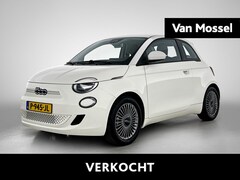 Fiat 500 - Icon 42 kWh | Lage km stand | Apple carplay/Android auto | Stoelverwarming | Keyless entry