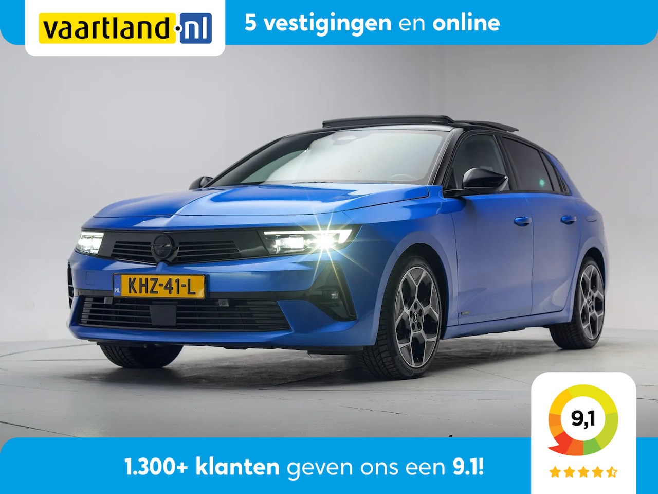 Opel Astra - 1.6 Hybrid GS line Aut. [ Sportstoelen Navi Stuur en stoelverwarming Apple / Android Camer - AutoWereld.nl