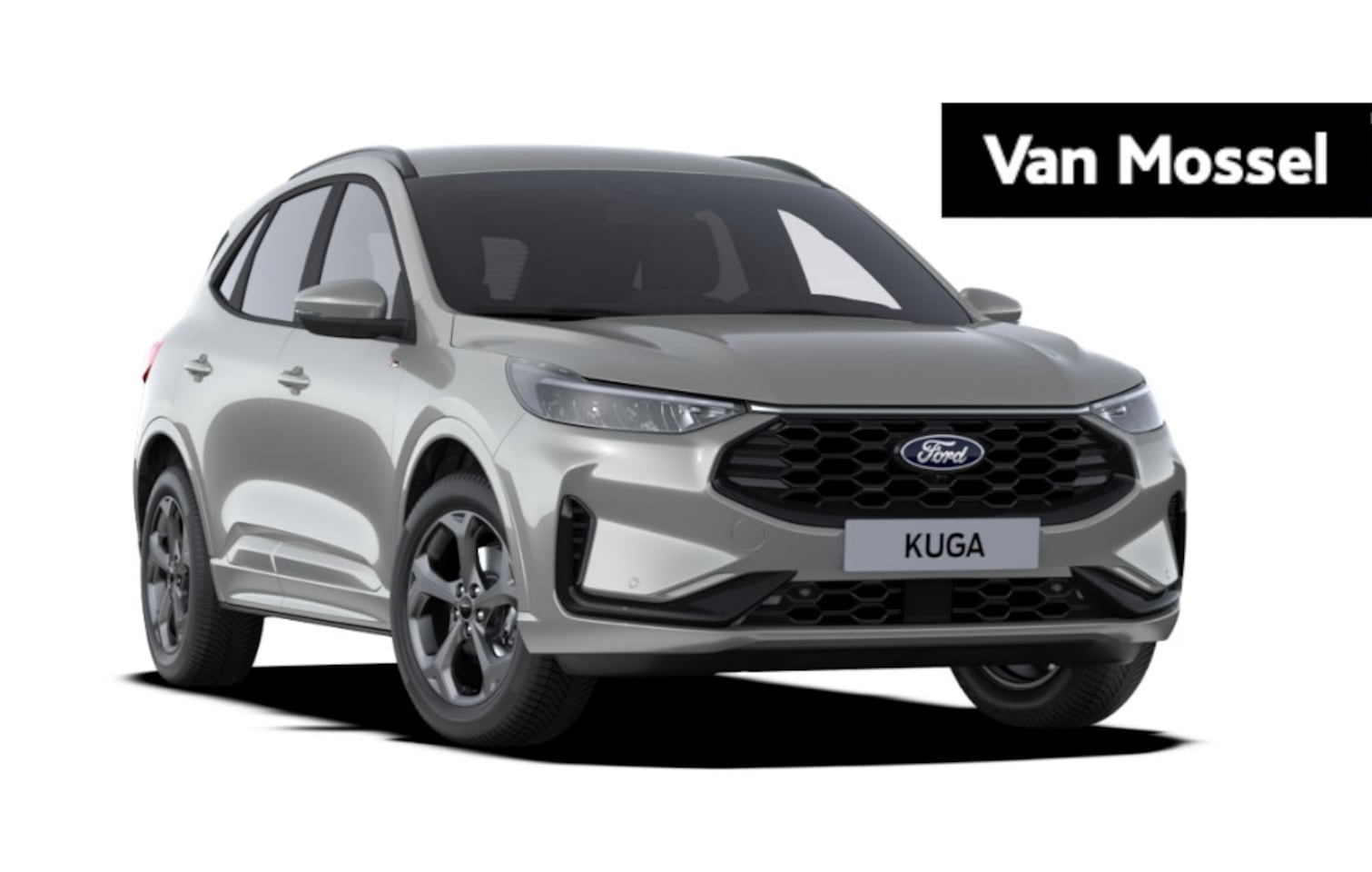 Ford Kuga - 2.5 PHEV ST-Line | 2100KG TREKGEWICHT | €4000,- FORD VOORDEEL | 243 PK! | SOLAR SILVER | - AutoWereld.nl
