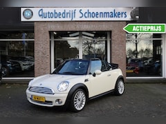 MINI Cabrio - 1.6 Cooper AUTOMAAT LEER CRUISE STOELVERW. CLIMA PDC 17"LMV ALL-SEASONS XENON AUTOMAAT