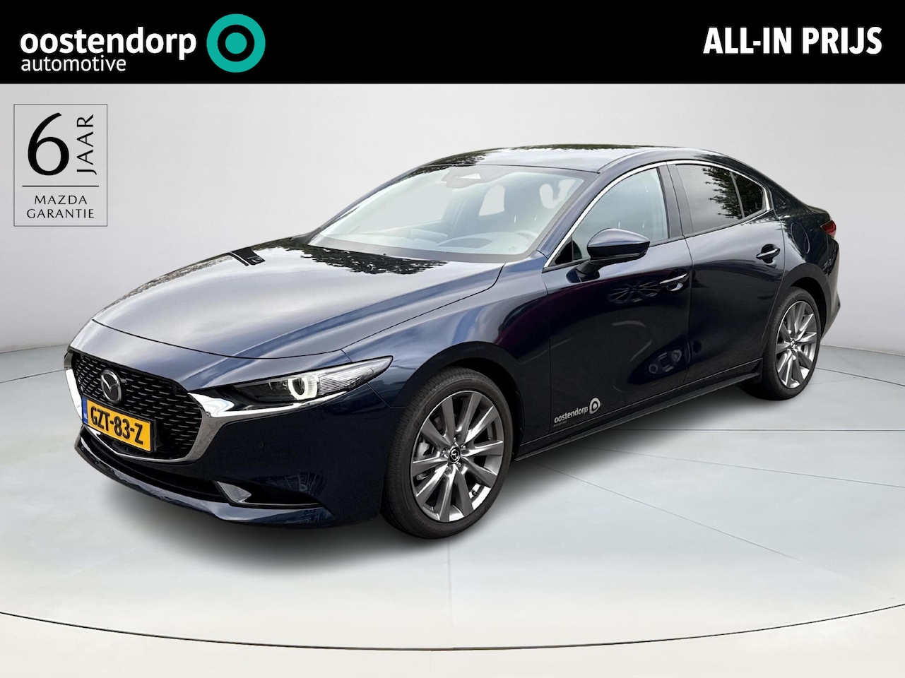 Mazda 3 - 2.0 e-SkyActiv-G M Hybrid 150 Exclusive-line (Takumi) | Leder | Bose | Navigatie | Full Op - AutoWereld.nl