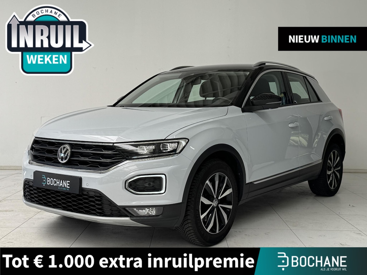 Volkswagen T-Roc - 1.0 TSI Style | Stoelverwarming | Parkeersensoren V+A | Climate Control | DAB+ | - AutoWereld.nl