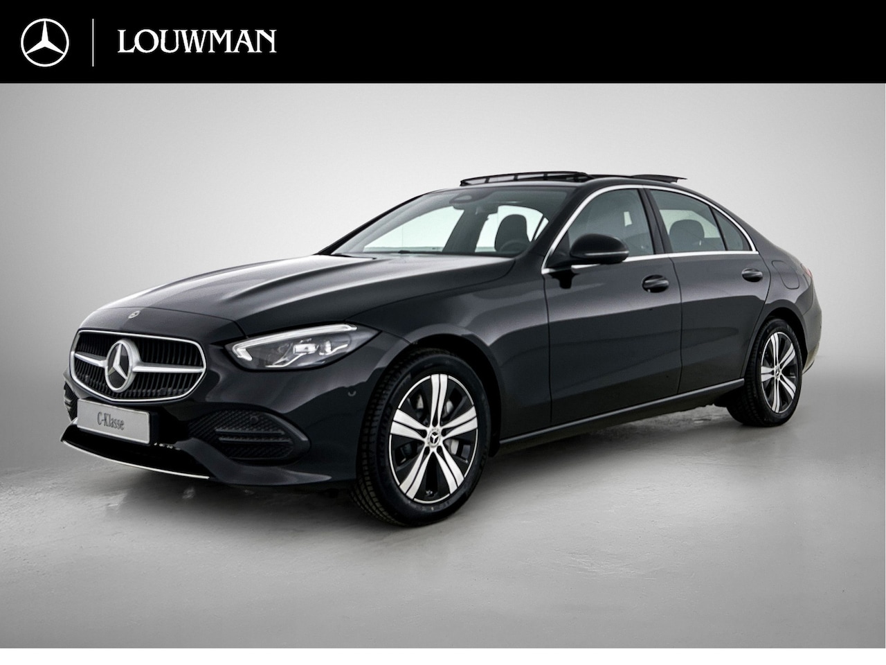 Mercedes-Benz C-klasse - 300 e Business Solution | Warmtewerend, donkergetint glas | Trekhaak | Panoramaschuifdak | - AutoWereld.nl