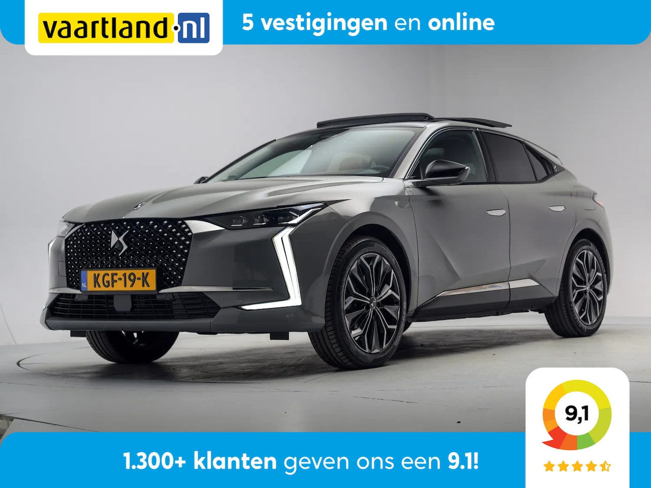 DS 4 - E-Tense Rivoli Aut. [ Panoramadak 360°Cam Head-up Leder ] - AutoWereld.nl