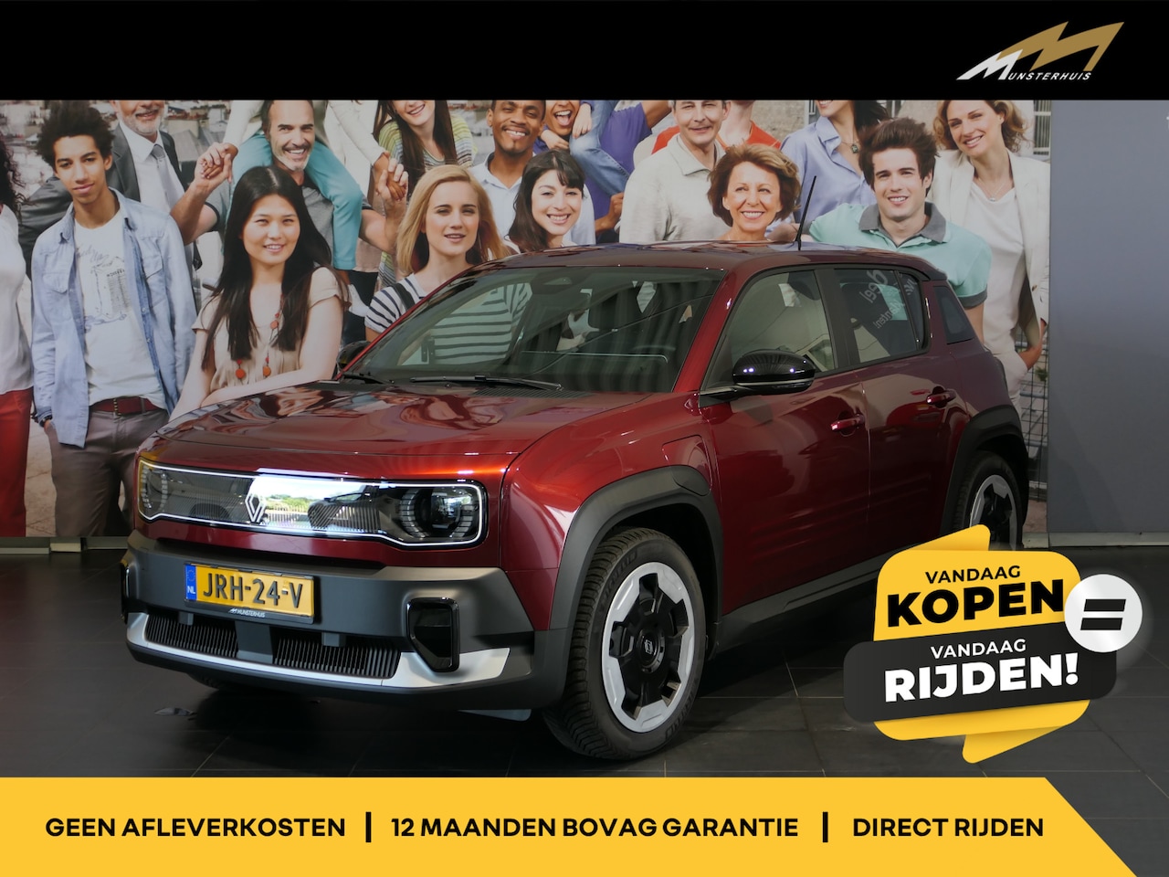 Renault 4 - urban range evolution 40 kWh *Vraag naar beschikbaarheid!* - Stoelverwarming - Passagierss - AutoWereld.nl