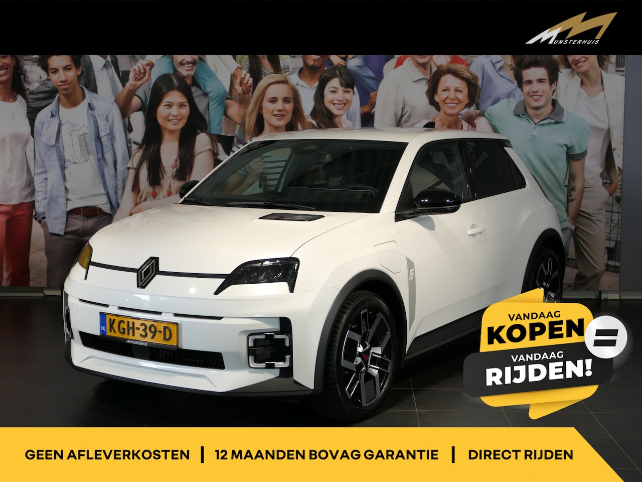 Renault 5 - comfort range techno 52 kWh *Vraag naar beschikbaarheid!* - AutoWereld.nl