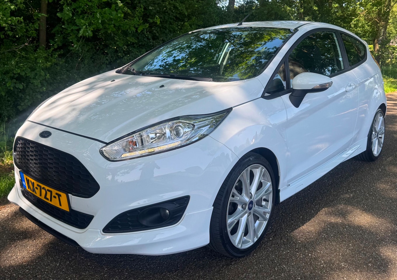 Ford Fiesta - 1.0 Sport 125PK 2014 AIRCO NAVI CAMERA NIEUWE DISTRIBUTIERIEM - AutoWereld.nl