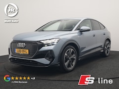 Audi Q4 e-tron - 40 S Line 77 kWh 204pk | Adaptive Cruise | Valcona Lederen Sportstoelen Verwarmd | 20"L.M