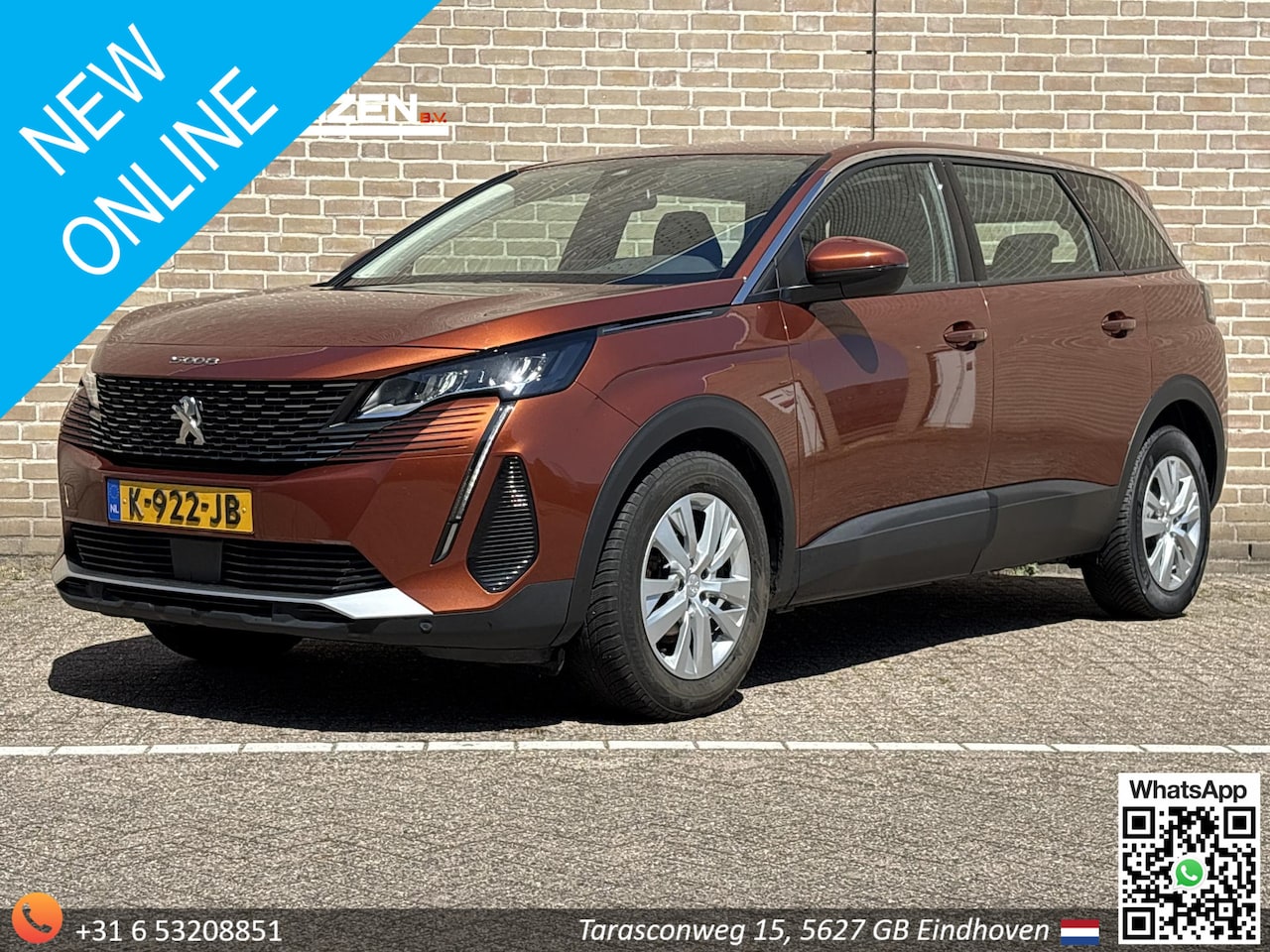 Peugeot 5008 - 1.2 PureTech Blue Lease Active | € 9.850,- NETTO! | Climate | Cruise | Navi | Camera | APK - AutoWereld.nl