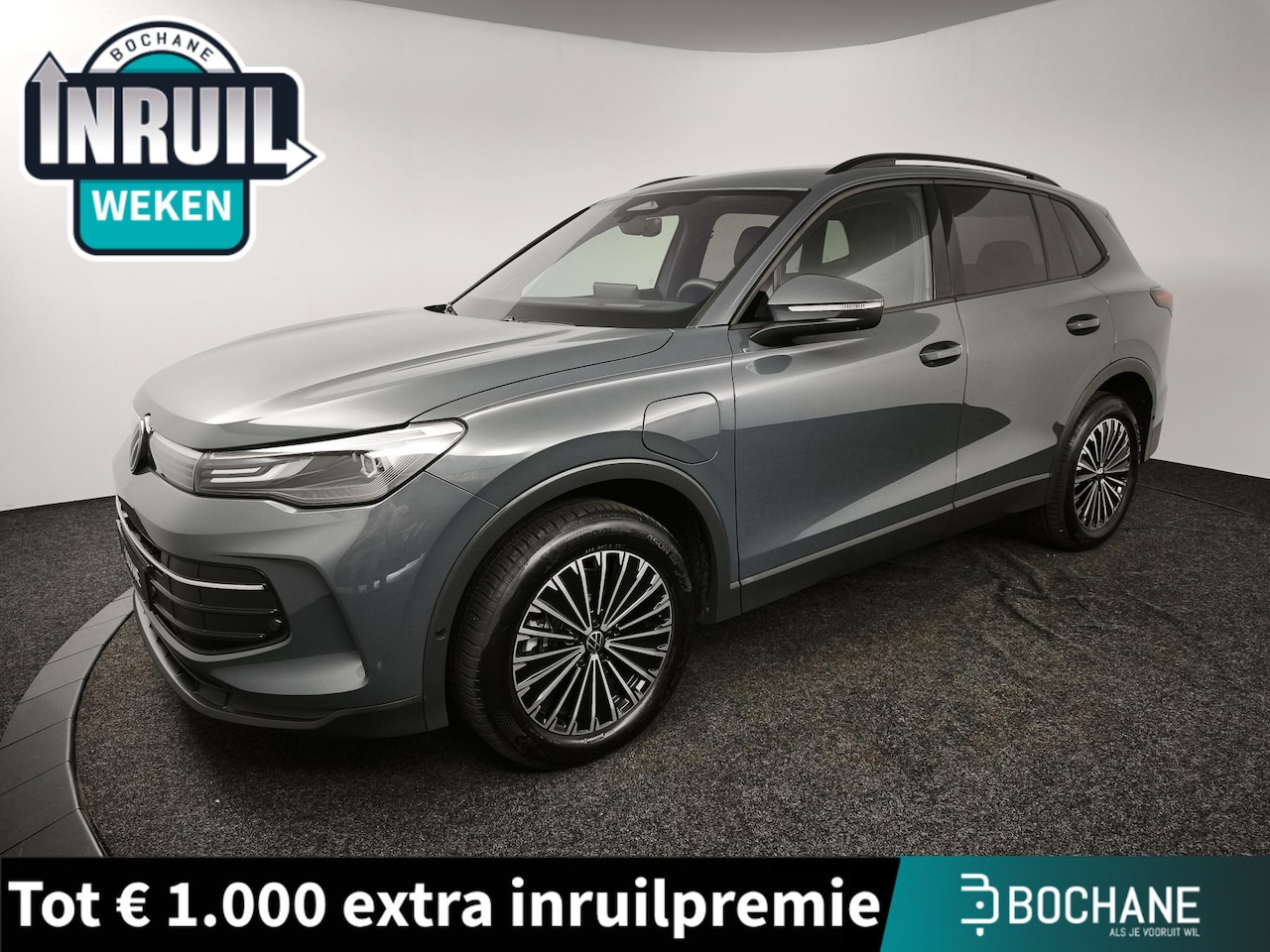 Volkswagen Tiguan - 1.5 eHybrid Life Edition | Trekhaak | 360° Camera | Harman / Kardon | Stoelverwarming | - AutoWereld.nl