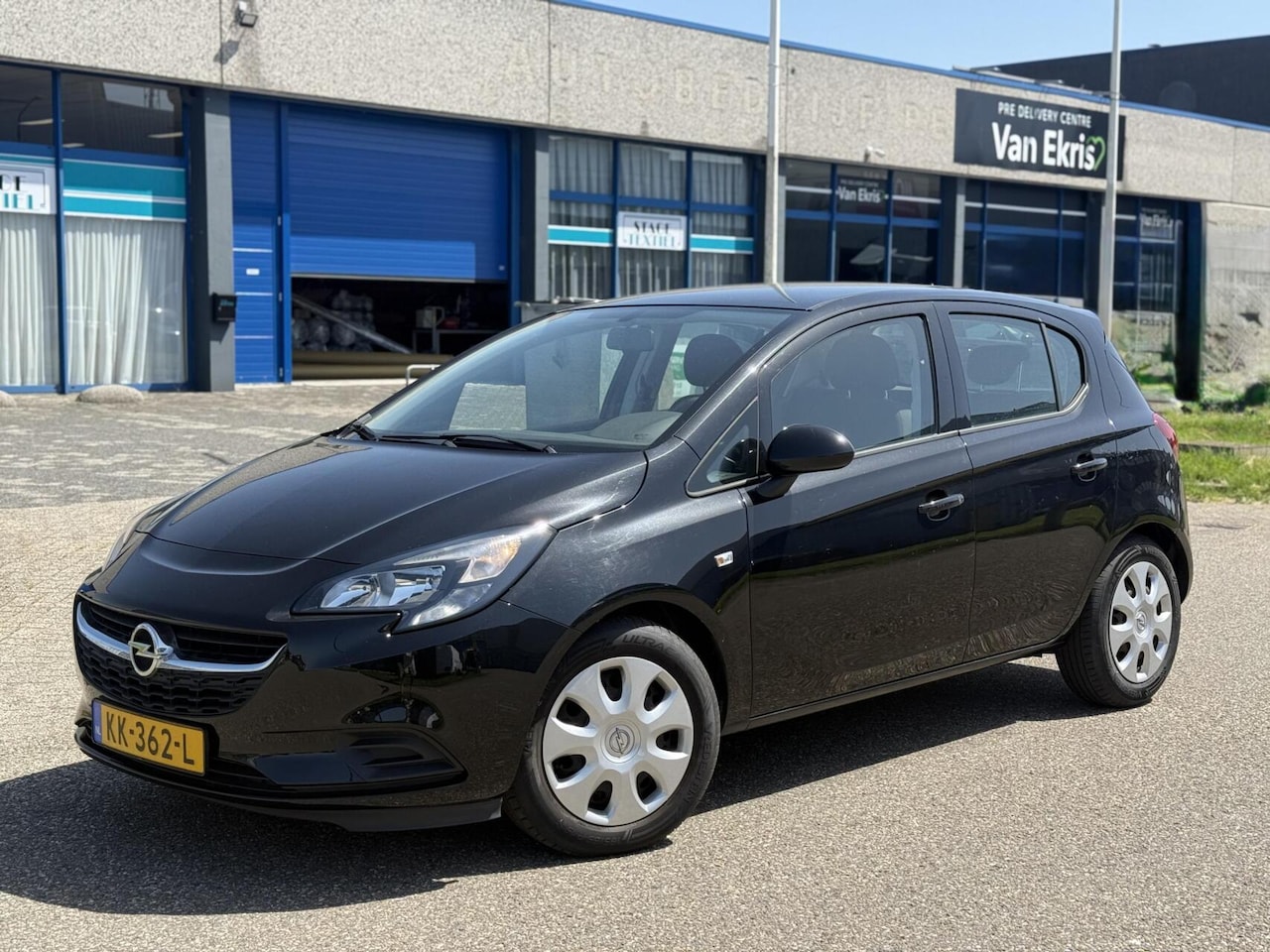 Opel Corsa - 1.4 Edition 5-DRS Zwart 2016 Airco/Aux Eco - AutoWereld.nl