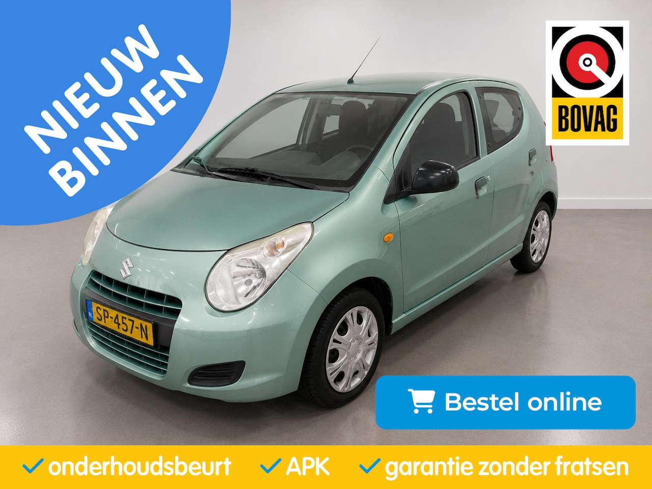 Suzuki Alto - 1.0 Airco|Centrale vergrendeling|Metallic|Rijklaarprijs - AutoWereld.nl