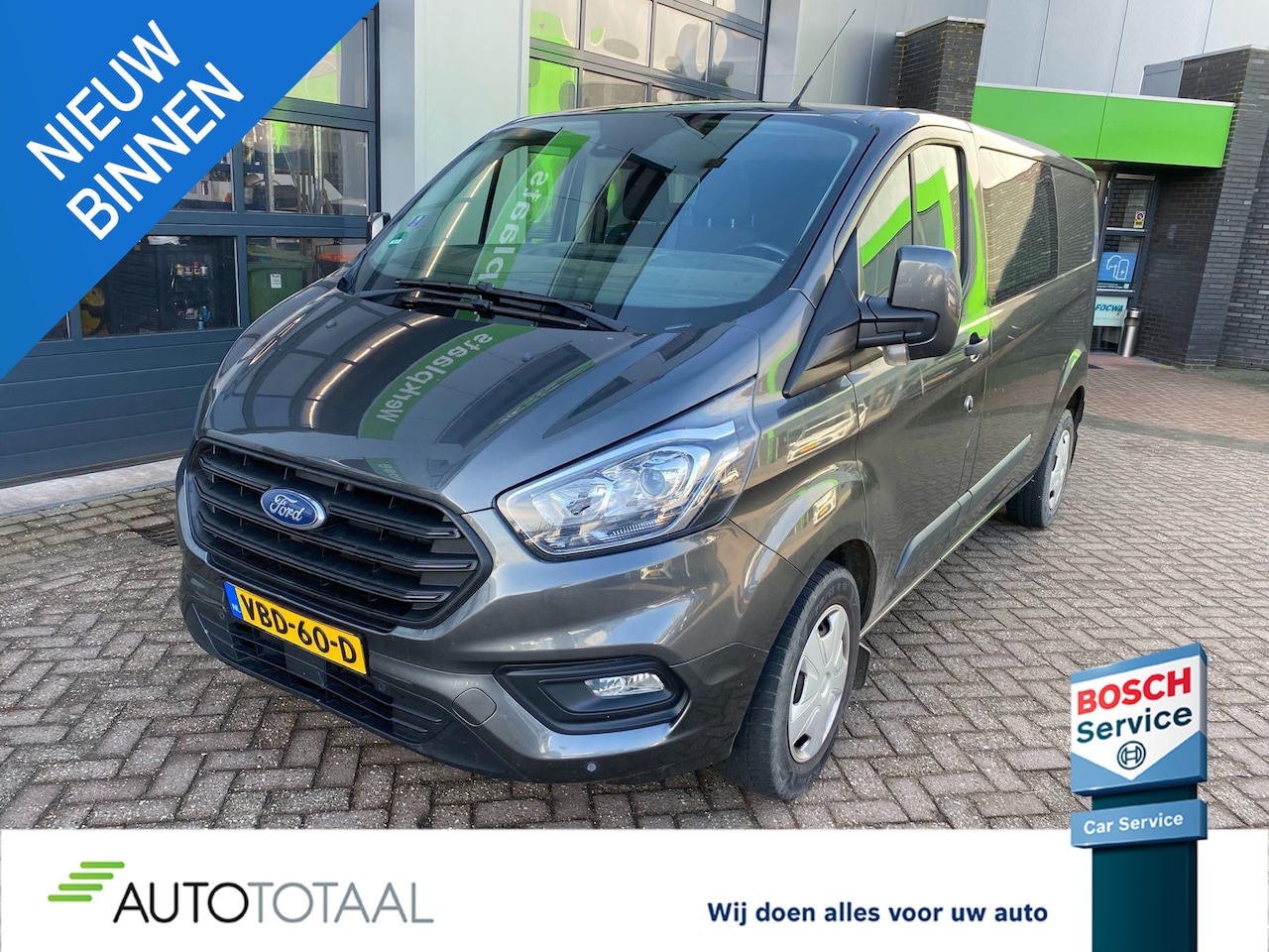 Ford Transit Custom - 320 2.0 TDCI L2H1 Limited DC 320 2.0 TDCI L2H1 Limited DC - AutoWereld.nl