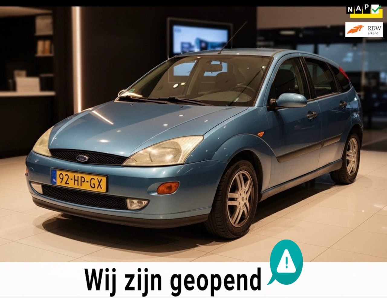 Ford Focus - 1.6-16V Collection-1 jaar apk-elek ramen - AutoWereld.nl