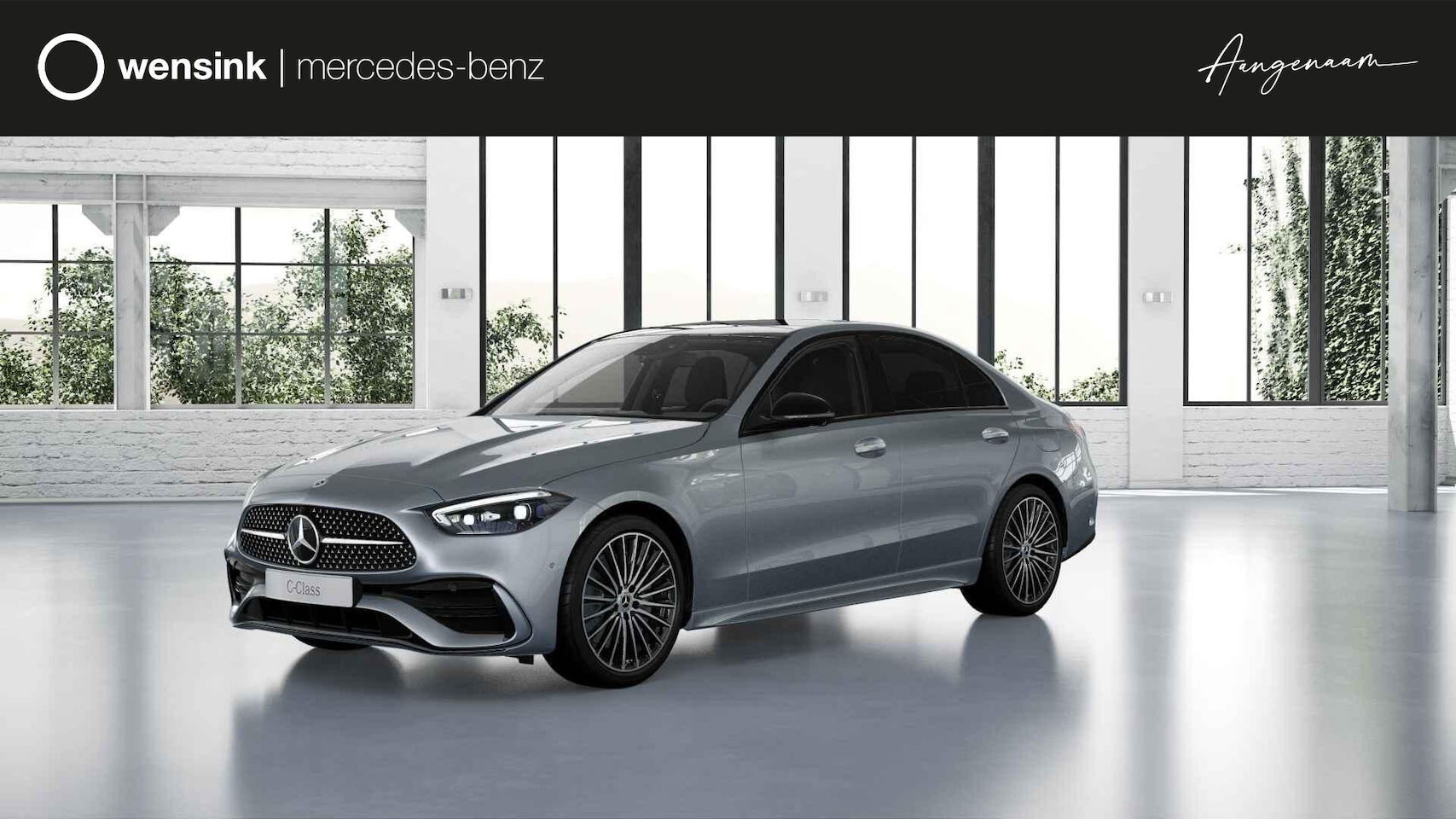 Mercedes-Benz C-klasse - 300e Business Solution AMG |  AMG Line Premium Plus | Nightpakket | Trekhaak | Burmester | - AutoWereld.nl