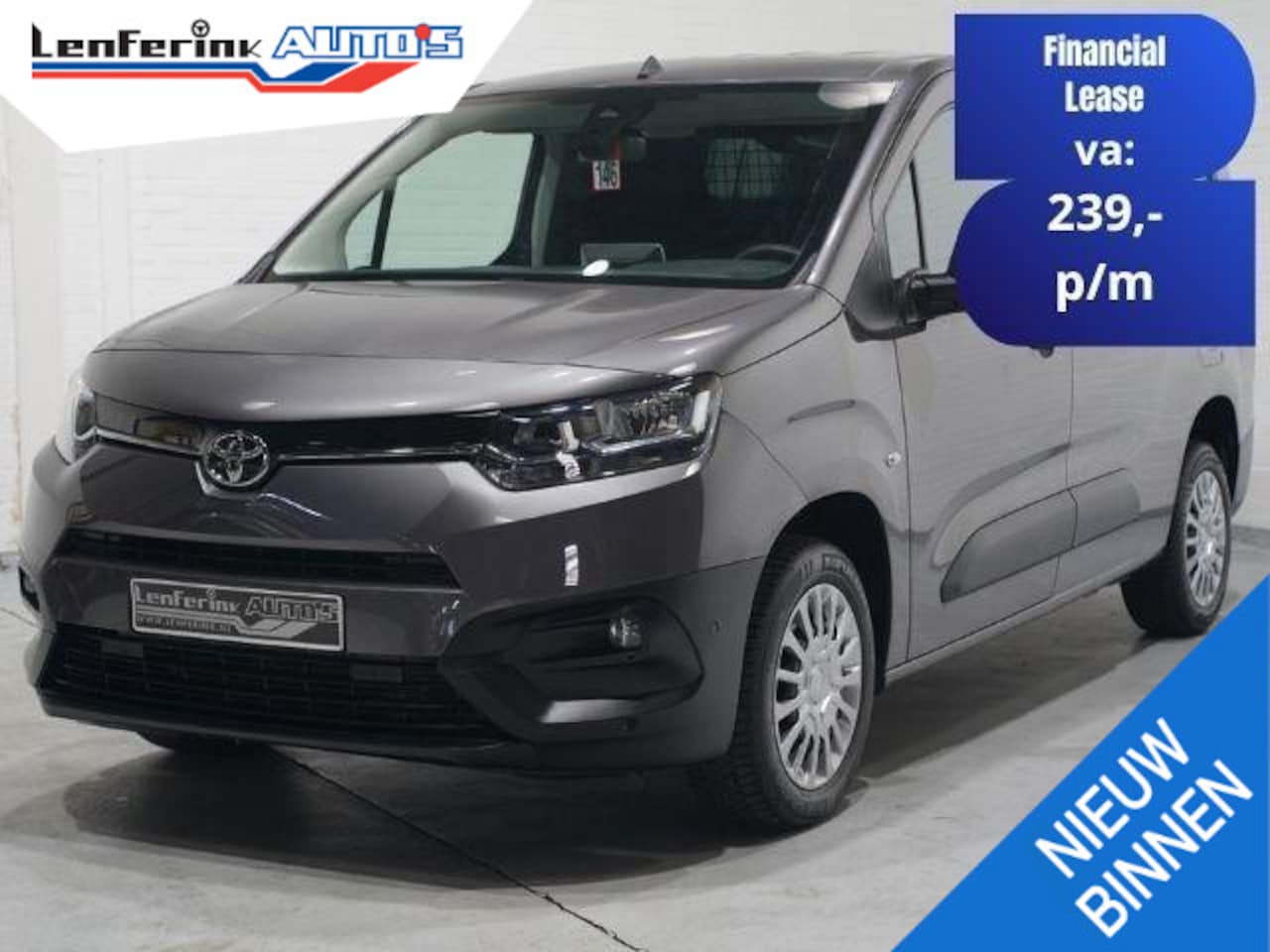 Toyota ProAce City - 1.5 D-4D 130 pk Automaat L2 Airco ECC, Apple Carplay, Cruise control, PDC V+A, 2-Zits - AutoWereld.nl