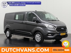 Ford Transit Custom - 2.0TDCI 130PK Lang Limited | 2800Kg Trekhaak | Navigatie | Camera | Airco | Cruise | 3-Zit